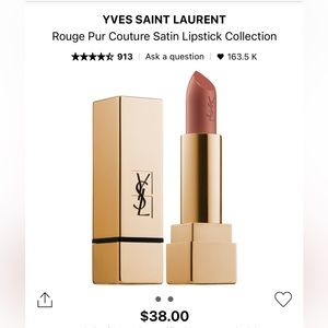 YSL Rouge Pur Couture Satin Lipstick